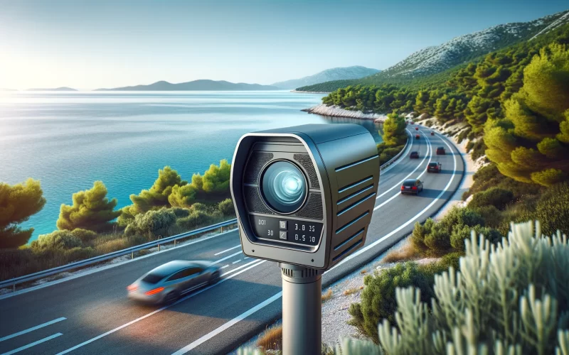 Chytré radary v Chorvatsku: Jak se technologie stává strážcem bezpečnosti na cestách