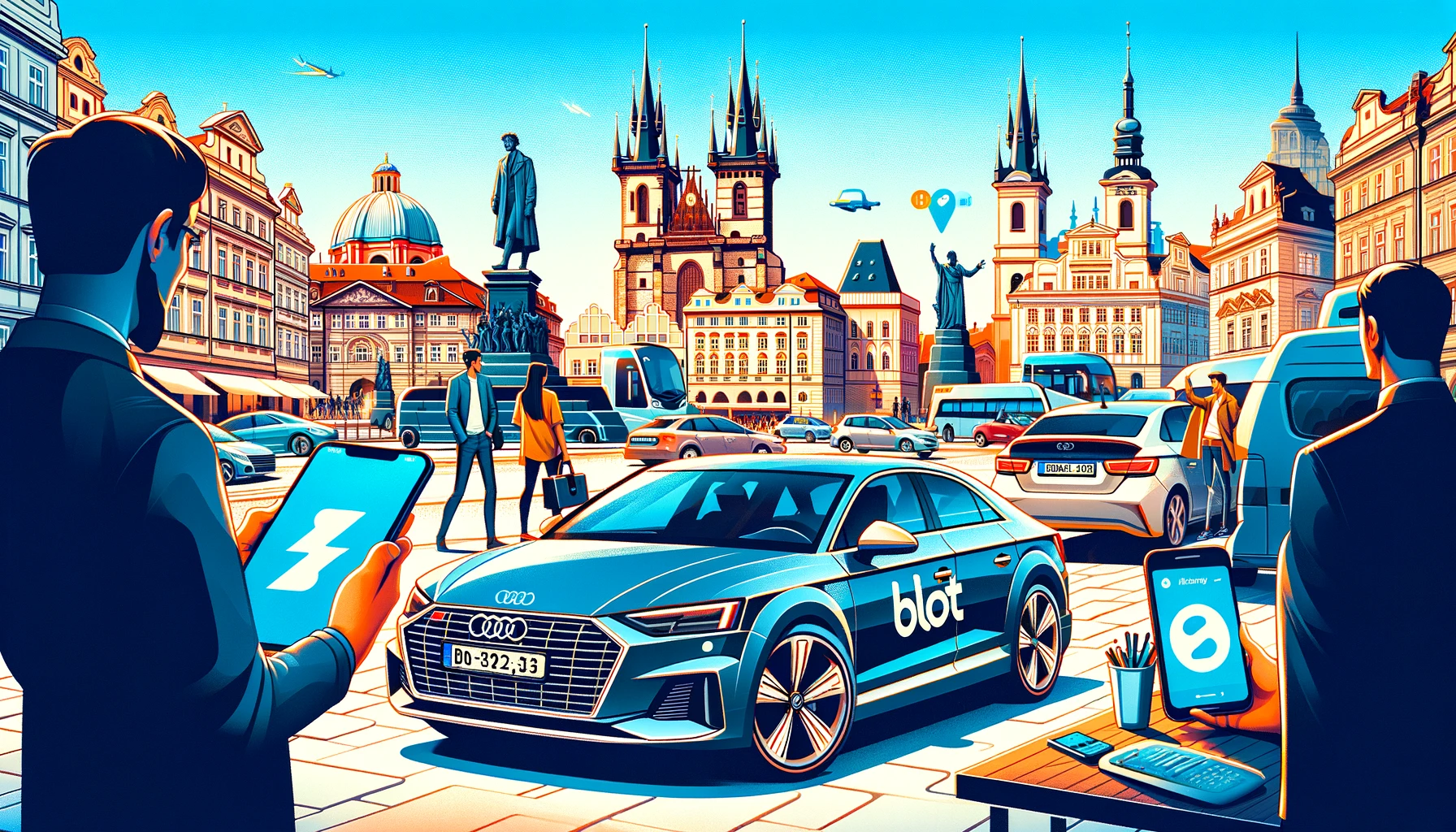 Bolt spouští novou službu carsharingu v Praze: Nabídne 400 vozidel
