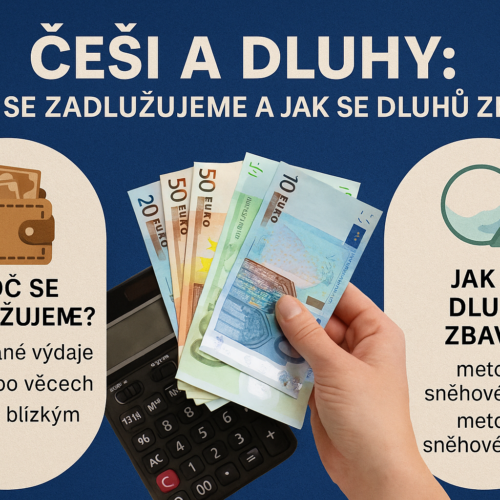 Češi a dluhy: Proč se zadlužujeme a jak se dluhů zbavit dřív, než vás semelou