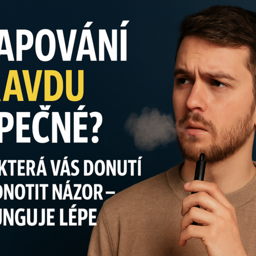 Je vapování opravdu bezpečné? Fakta, která vás donutí přehodnotit názor – a co funguje lépe